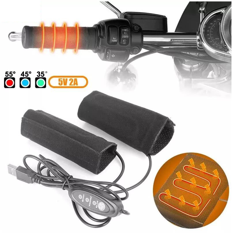 Podgrzewane manetki motocyklow – Handlebar Grip Heated recenzja i cena