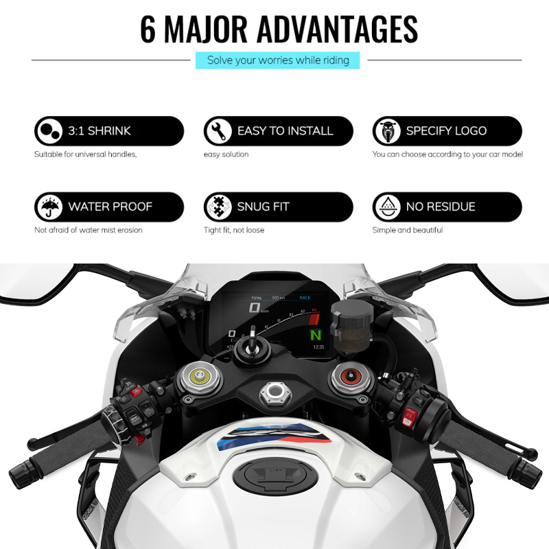 Motocyklowy uchwyt termokurczl – Handlebar Grip Heated recenzja i cena