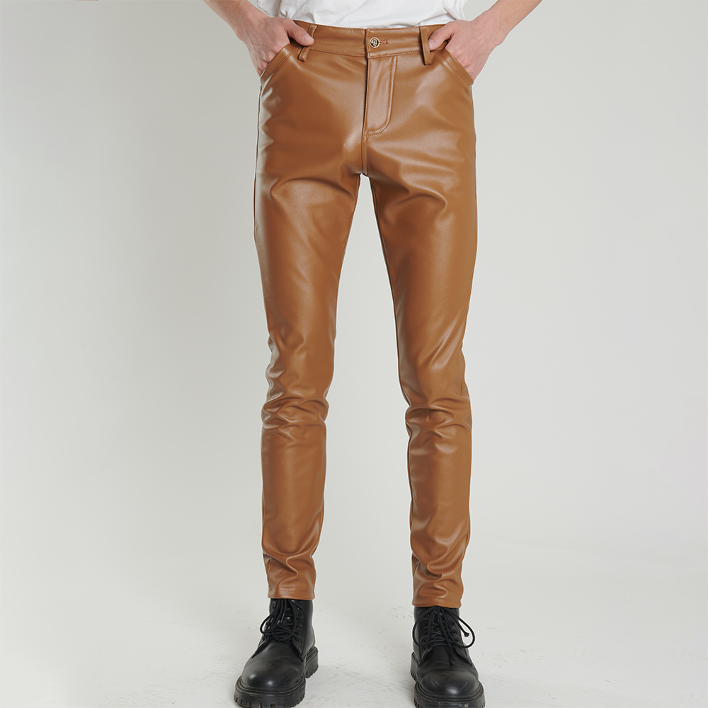 Męskie spodnie skórzane Skinny – Motorcycle Gear Mens recenzja i cena